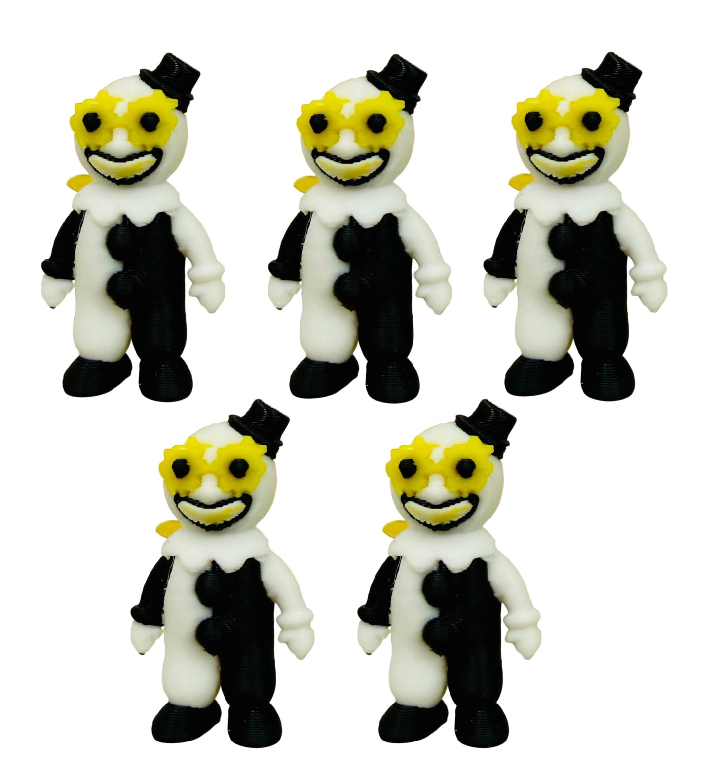 Tiny Horror Clown Jesus (5 Pack) 3D Print Small Figure