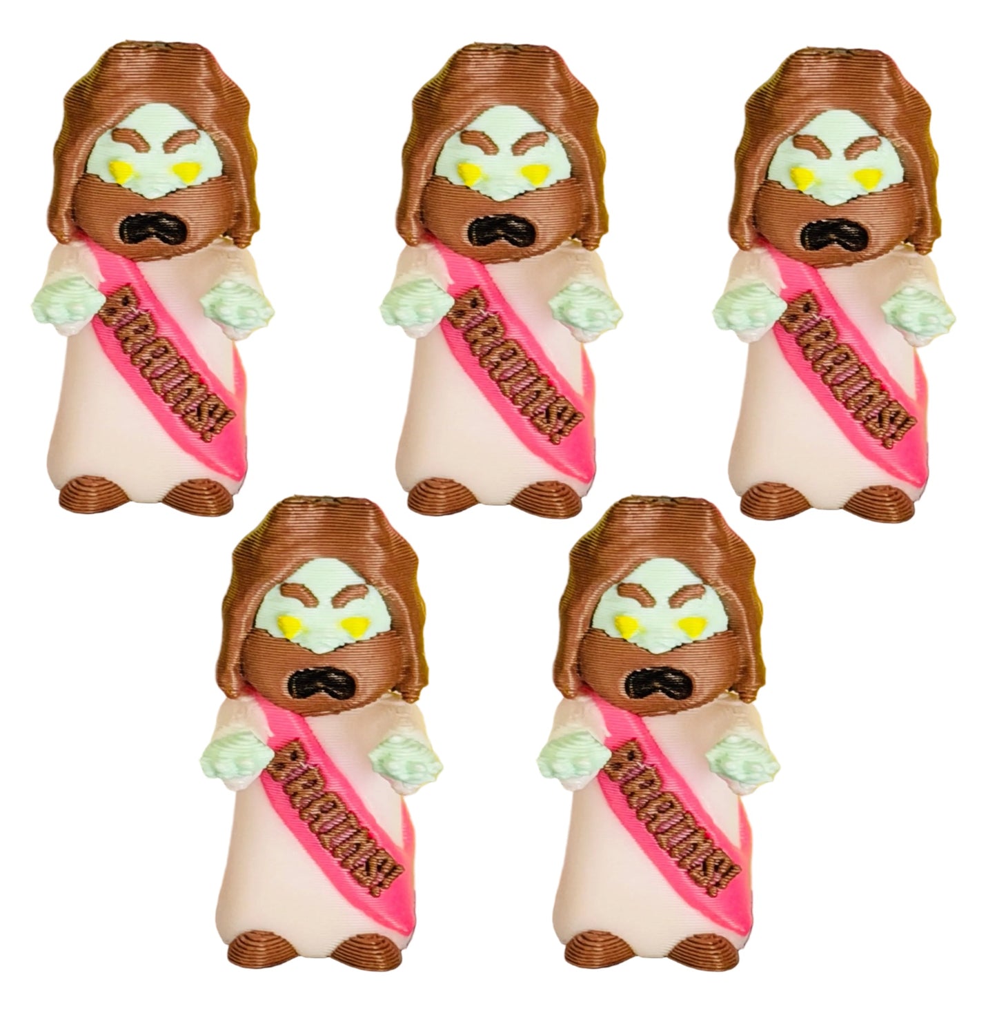 Tiny Zombie Jesus (5 Pack) 3D Print Small Figure