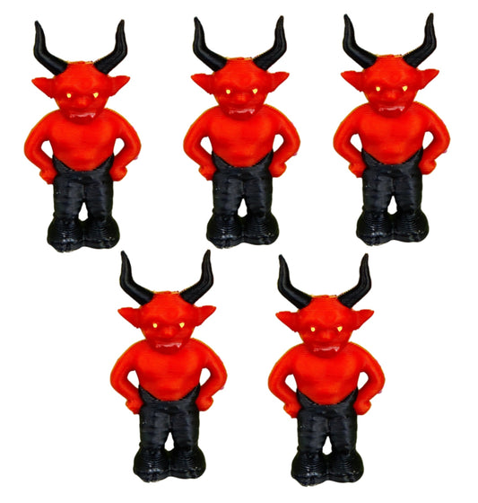 Lil Lucifer 2 (5 Pack) 3D Print Small Figure