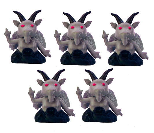 Baby Baphomet (5 Pack) 3D Print Small Figure