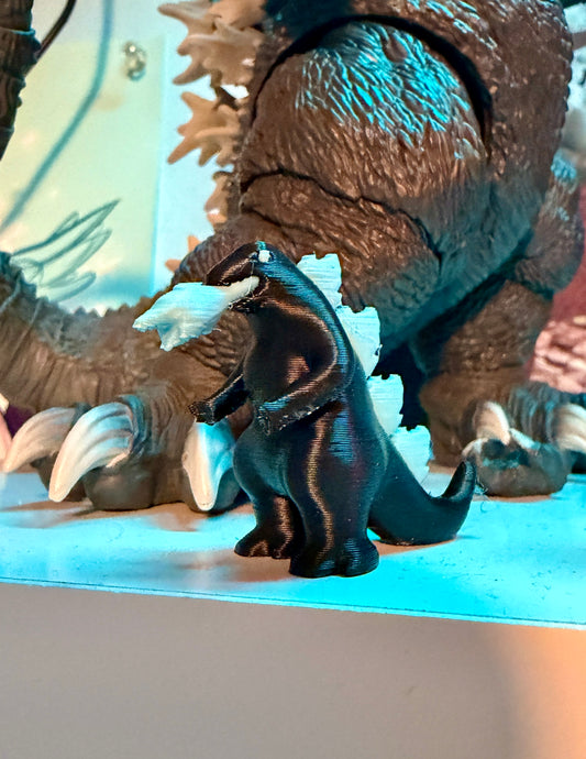 Tiny Fire Breathing Monster (5 Pack) 3D Print Small Figure