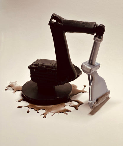 Mini Fluid Leak Robot 3D Print/Resin Can't Help Myself