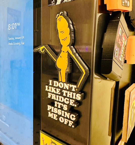 Marcus Worm 3D Print Fridge Magnet