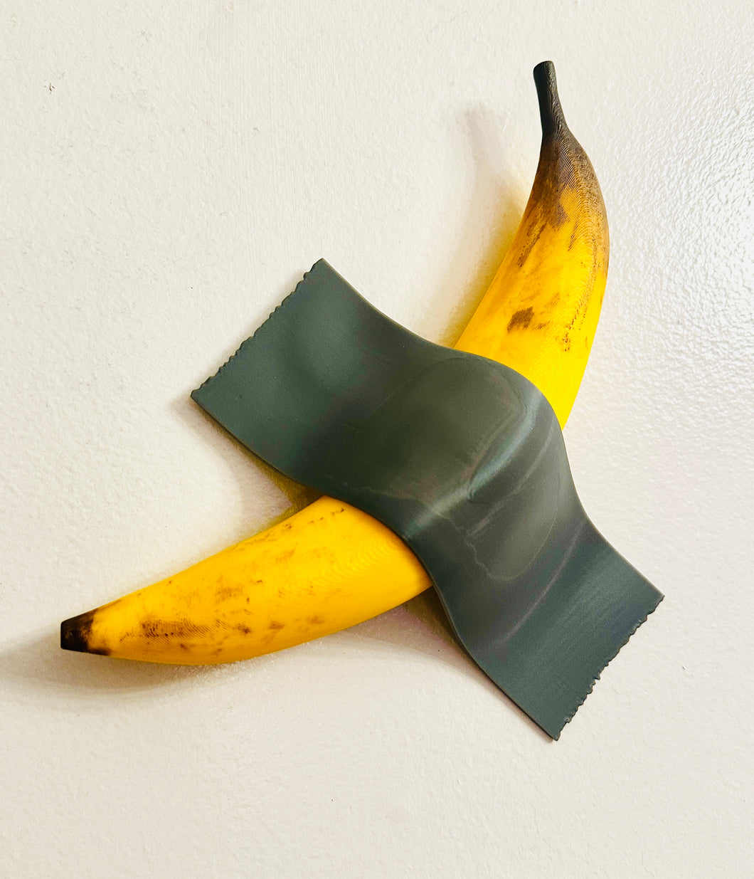 3D Printed Duct Tape Wall Banana