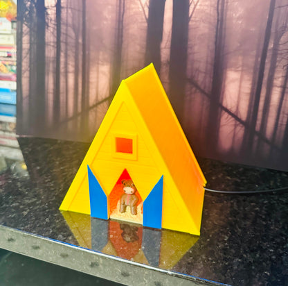 Fire Temple LED 3D Print Night Light