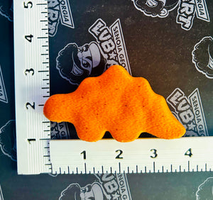 3D Printed Dino Nuggets With Sauce Base