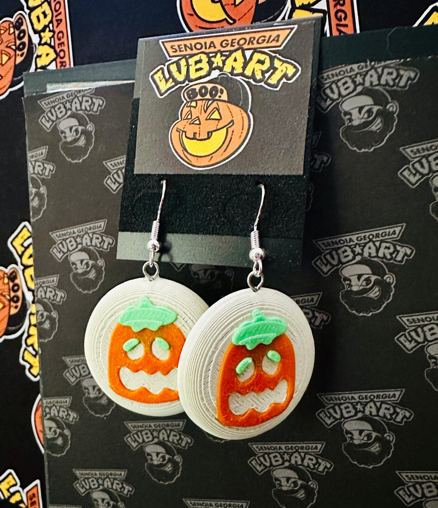 Spooky Cookie Halloween Earrings