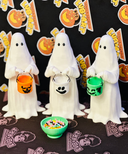 Boo Bucket Ghost 3D Print Figure
