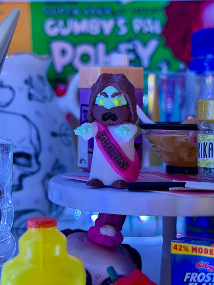 Tiny Zombie Jesus (5 Pack) 3D Print Small Figure