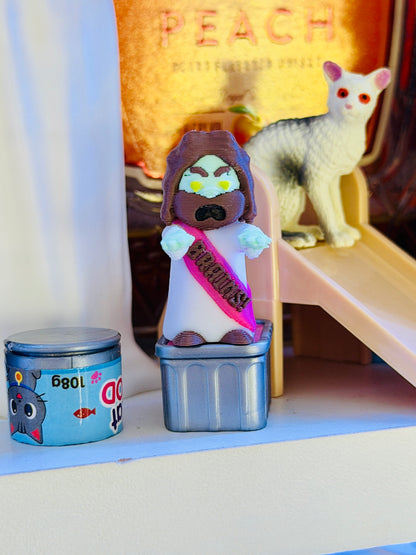 Tiny Zombie Jesus (5 Pack) 3D Print Small Figure