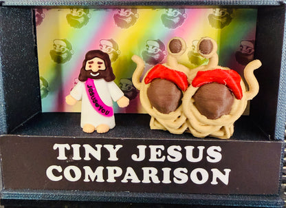 Tiny Flying Spaghetti Monster 3D Print Small Figure