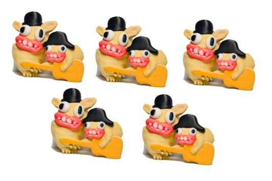 Tiny Cursed Sub Rodents (5 Pack) 3D Print Small Figures