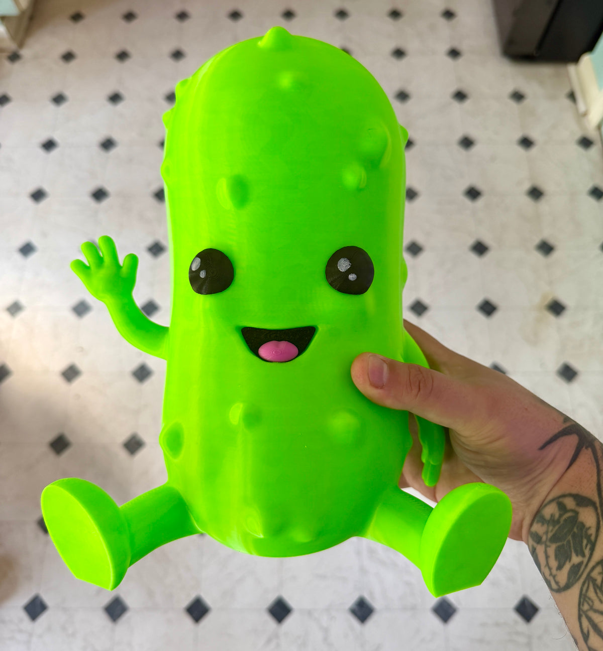 Porch Pickle 3D Figurine
