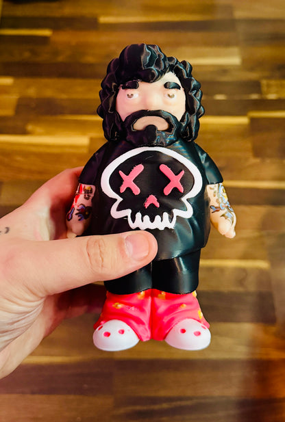 Meaty Dad 3D Printed Figure