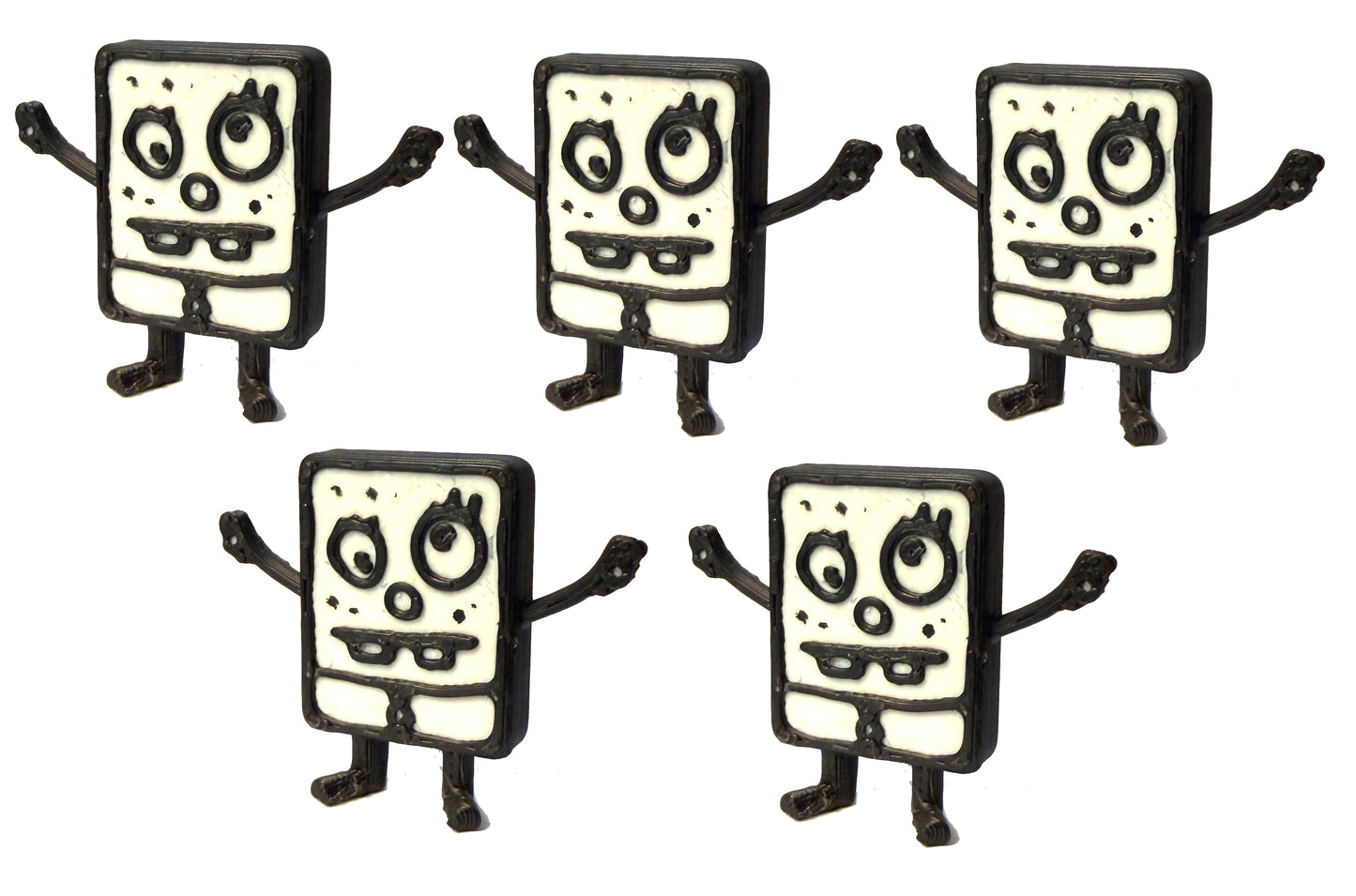 Tiny Doodle Boy (5 Pack) 3D Print Small Figure