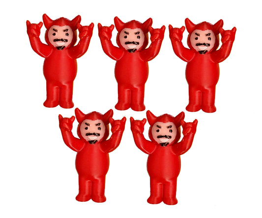 Lil Lucifer (5 Pack) 3D Print Small Figure