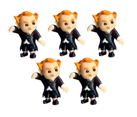 Tiny Tip Toeing Rumpelstiltskin (5 Pack) 3D Print Small Figure
