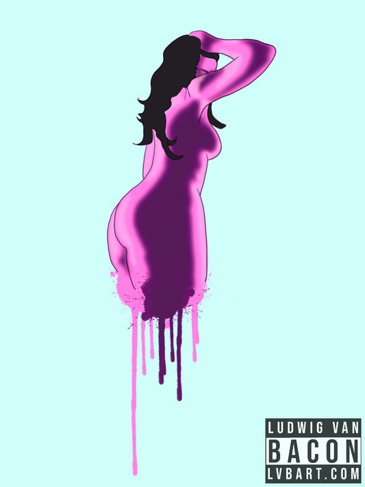 Pink Lady Fine Art Print