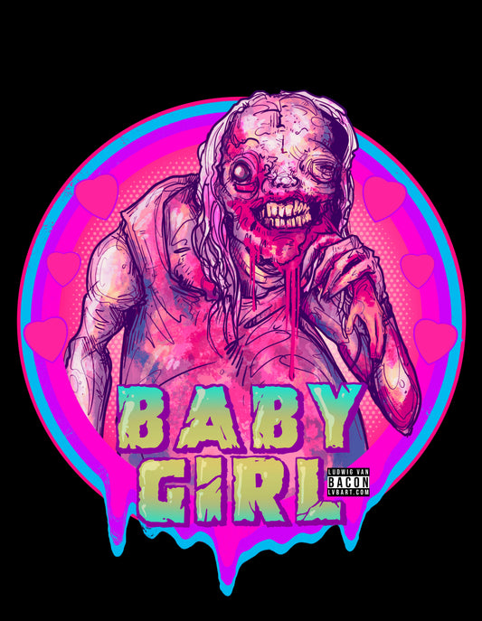 The Baby Girl Fine Art Print