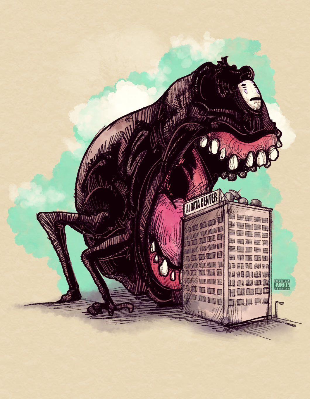 Consume Fine Art Print