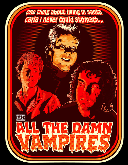 All The Damn Vampires Fine Art Print