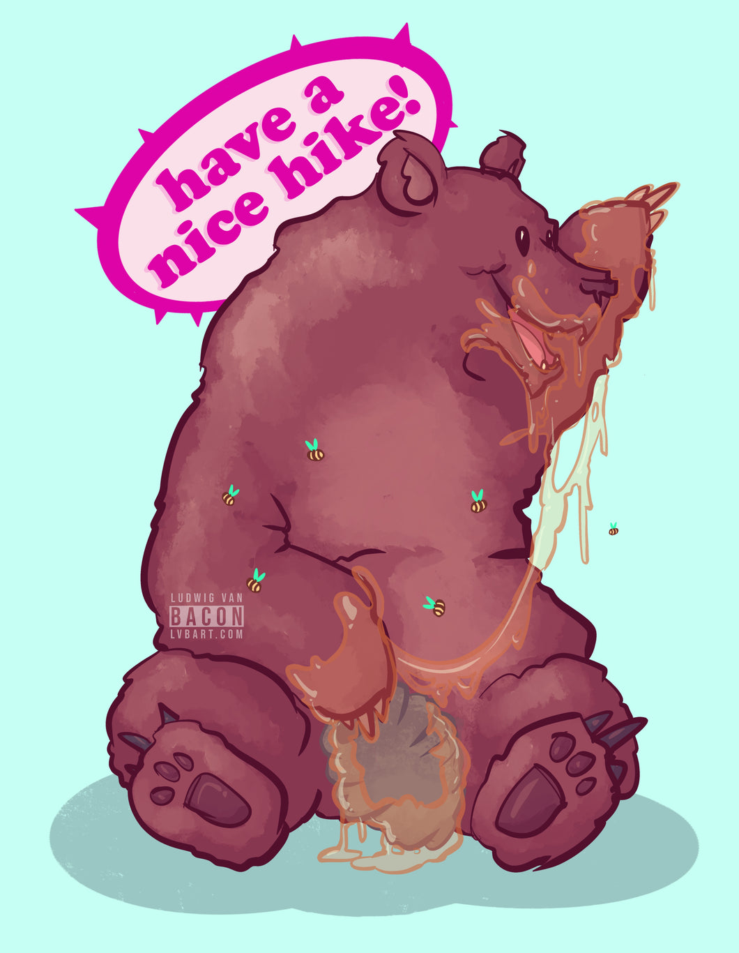 Nice Bear Fine Art Print