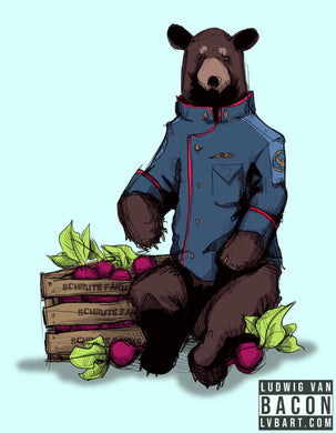 Bears, Beets, Etc Fine Art Print