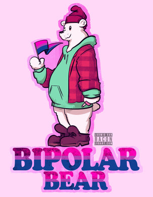 Bipolar Bear Fine Art Print