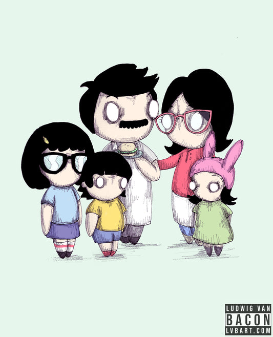 Plushie Burgers Fine Art Print