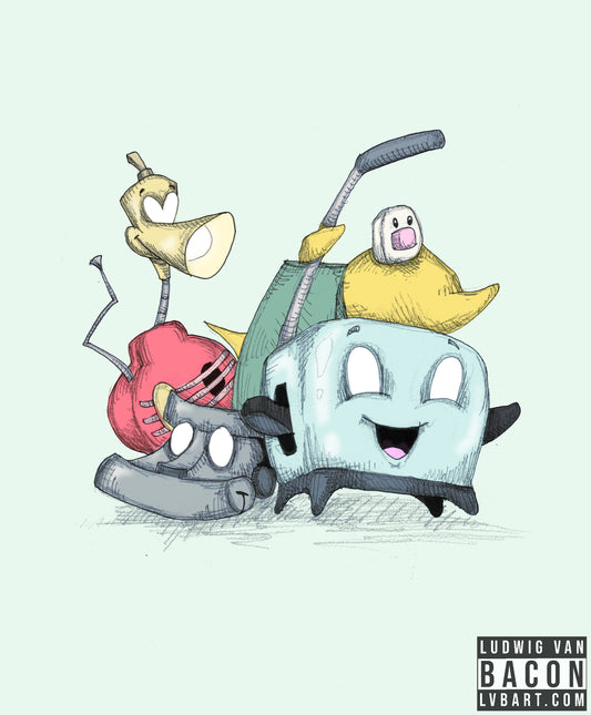 Brave Little Appliances Fine Art Print