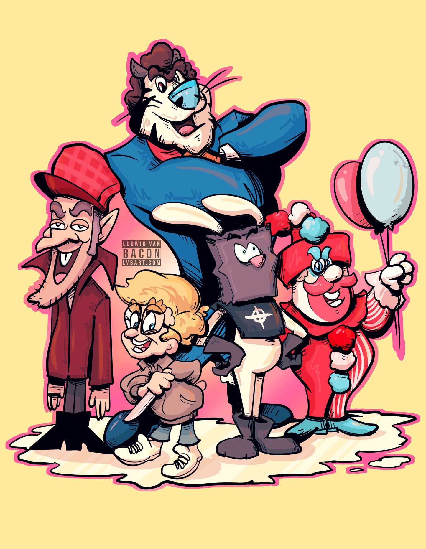 Cereal Killers Fine Art Print