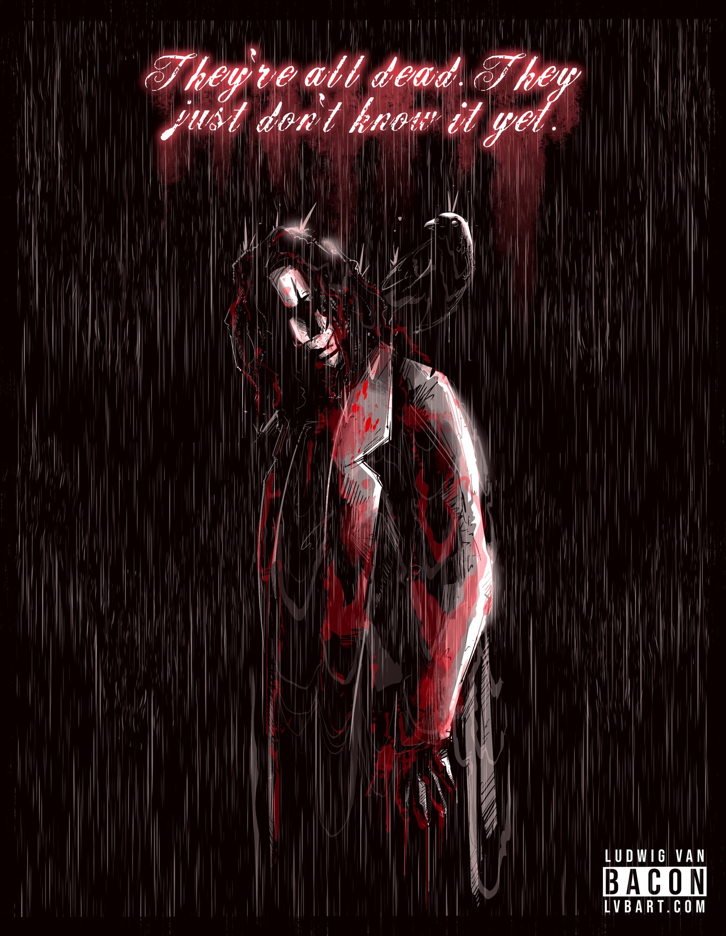 They're All Dead Fine Art Print