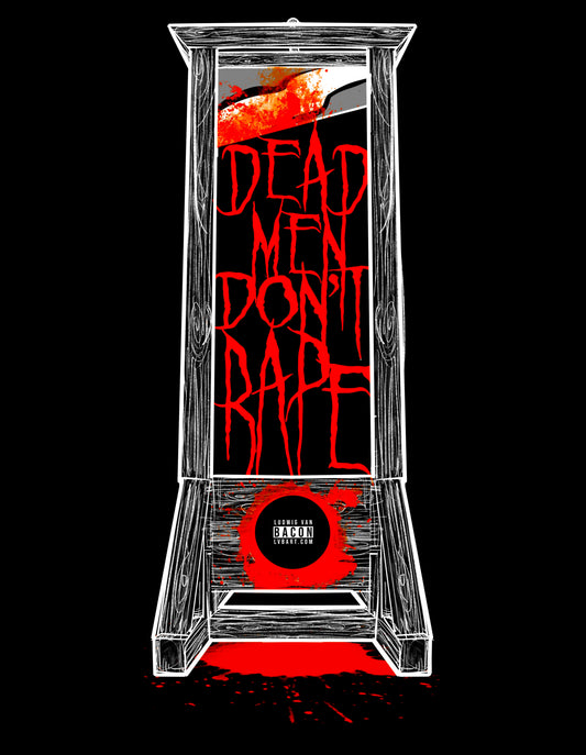 Dead Men Guillotine Fine Art Print