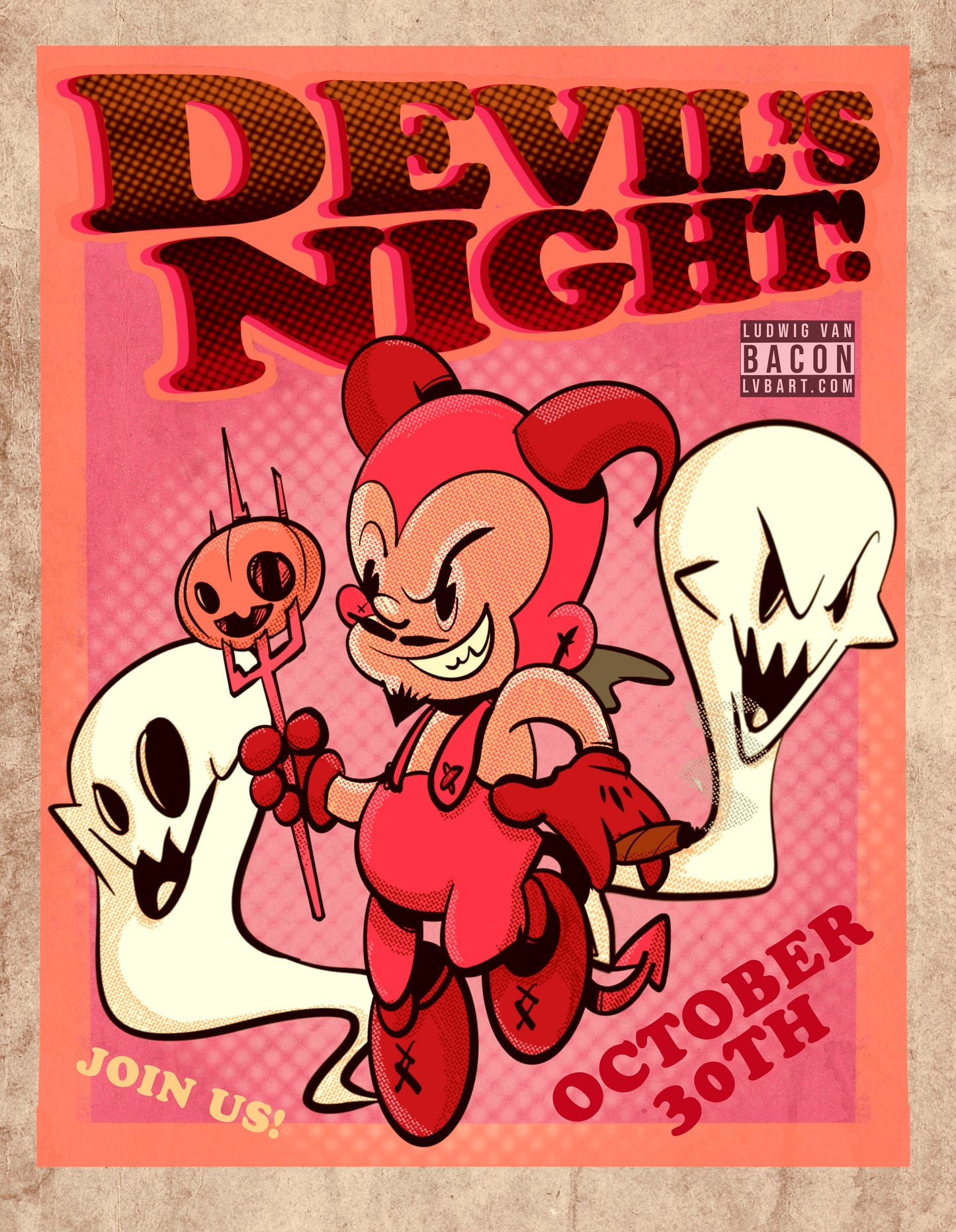 Devil's Night Fine Art Print