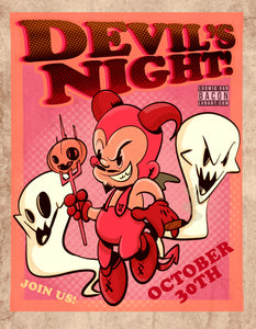Devil's Night Fine Art Print