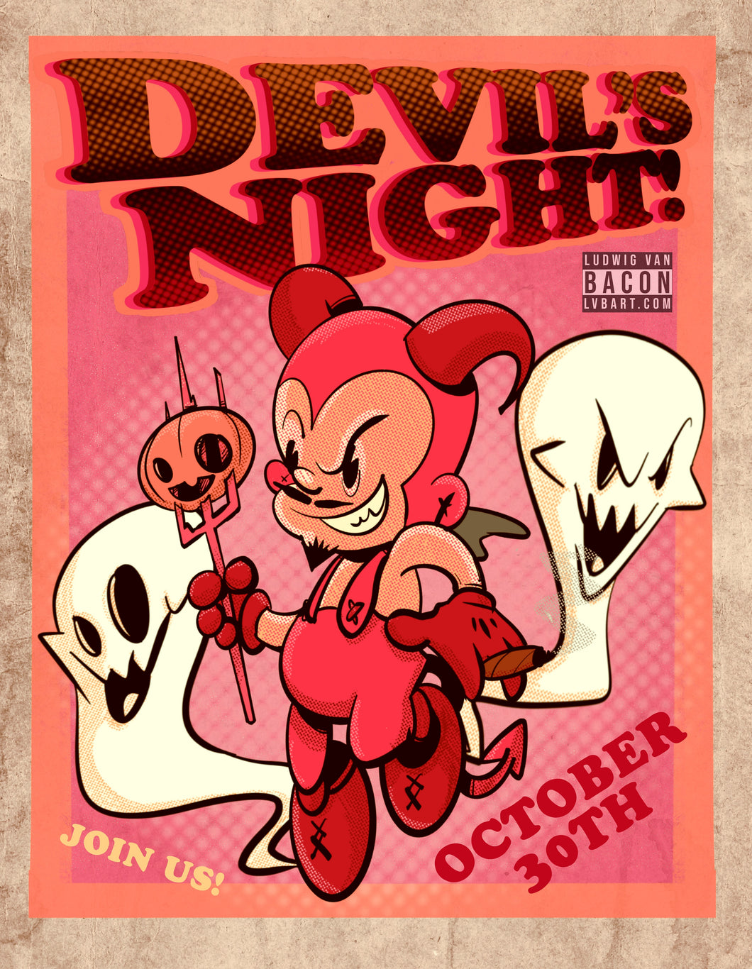 Devil's Night Fine Art Print