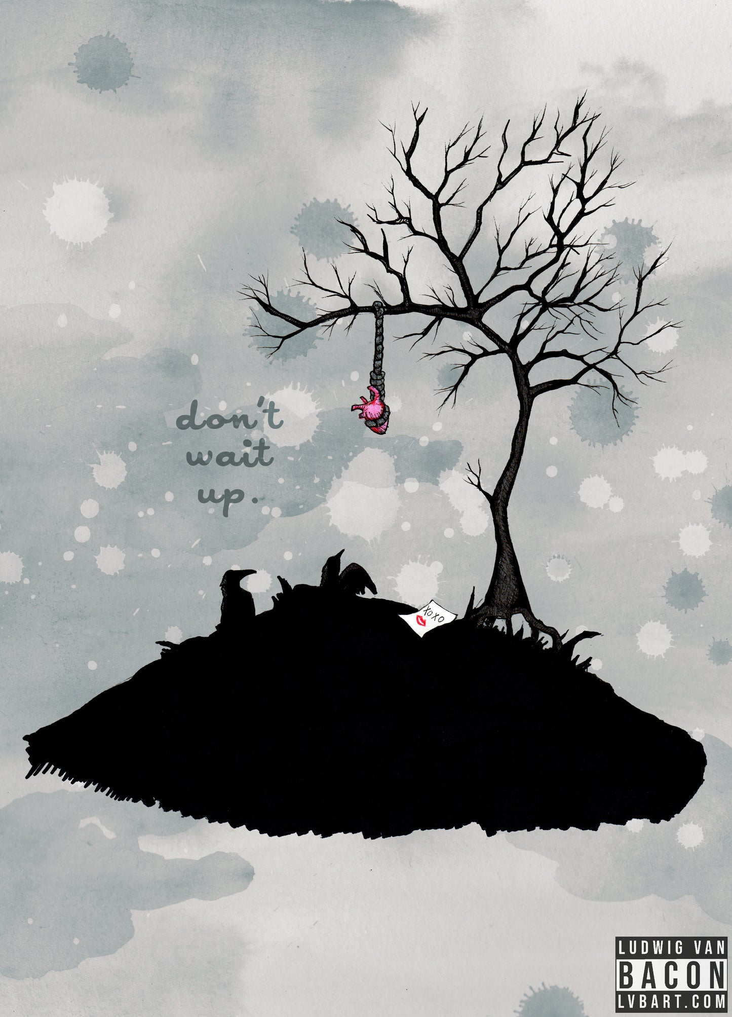 Don't Wait Up Fine Art Print