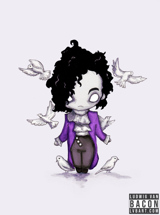 When Doves Cry Fine Art Print