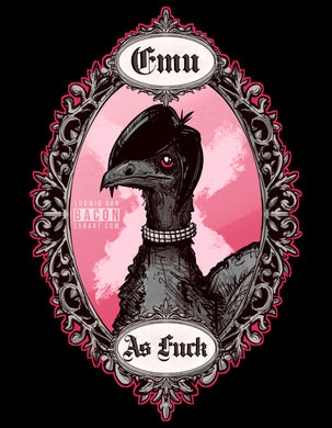 Emu As Fuck Fine Art Print