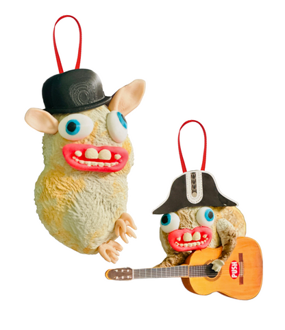 Cursed Sub Rodents with Sound 3D Print Christmas Ornaments