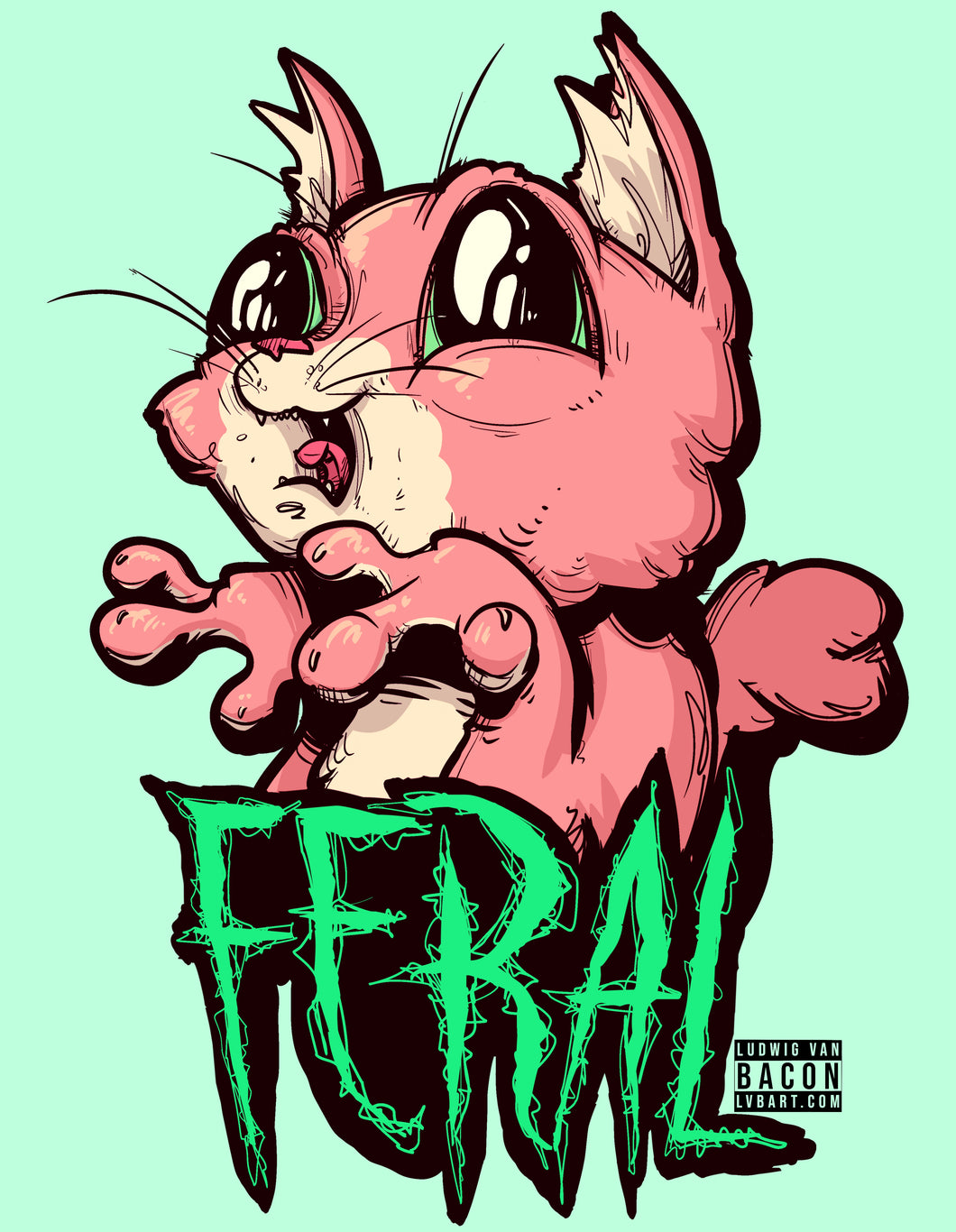 Feral Fine Art Print