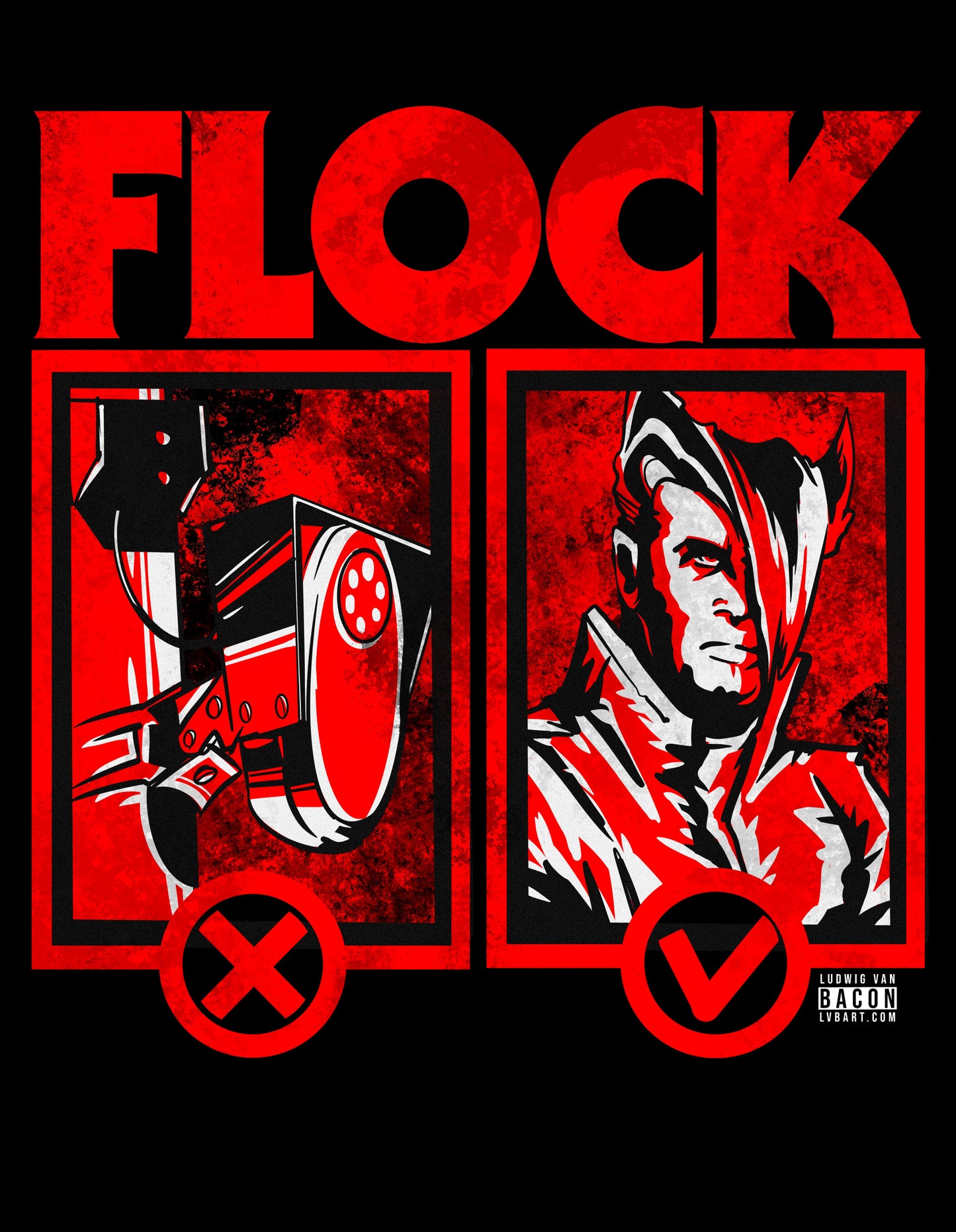 Flock Fine Art Print