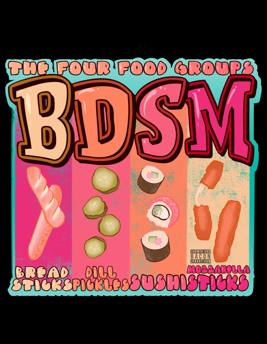 Four Food Groups Fine Art Print