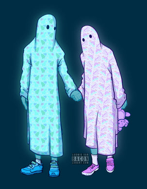 Ghost Kids Fine Art Print