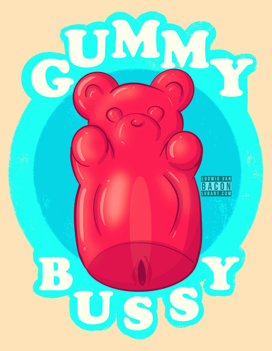 Gummy Bussy Fine Art Print