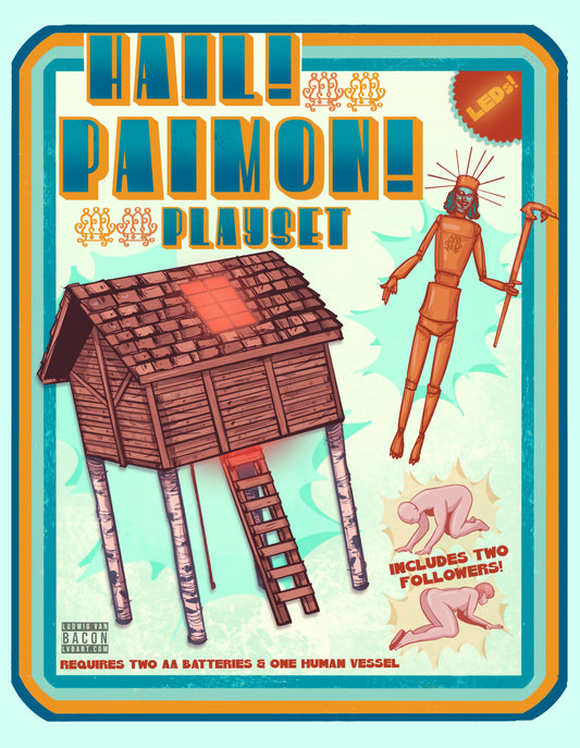 Paimon Playset Fine Art Print