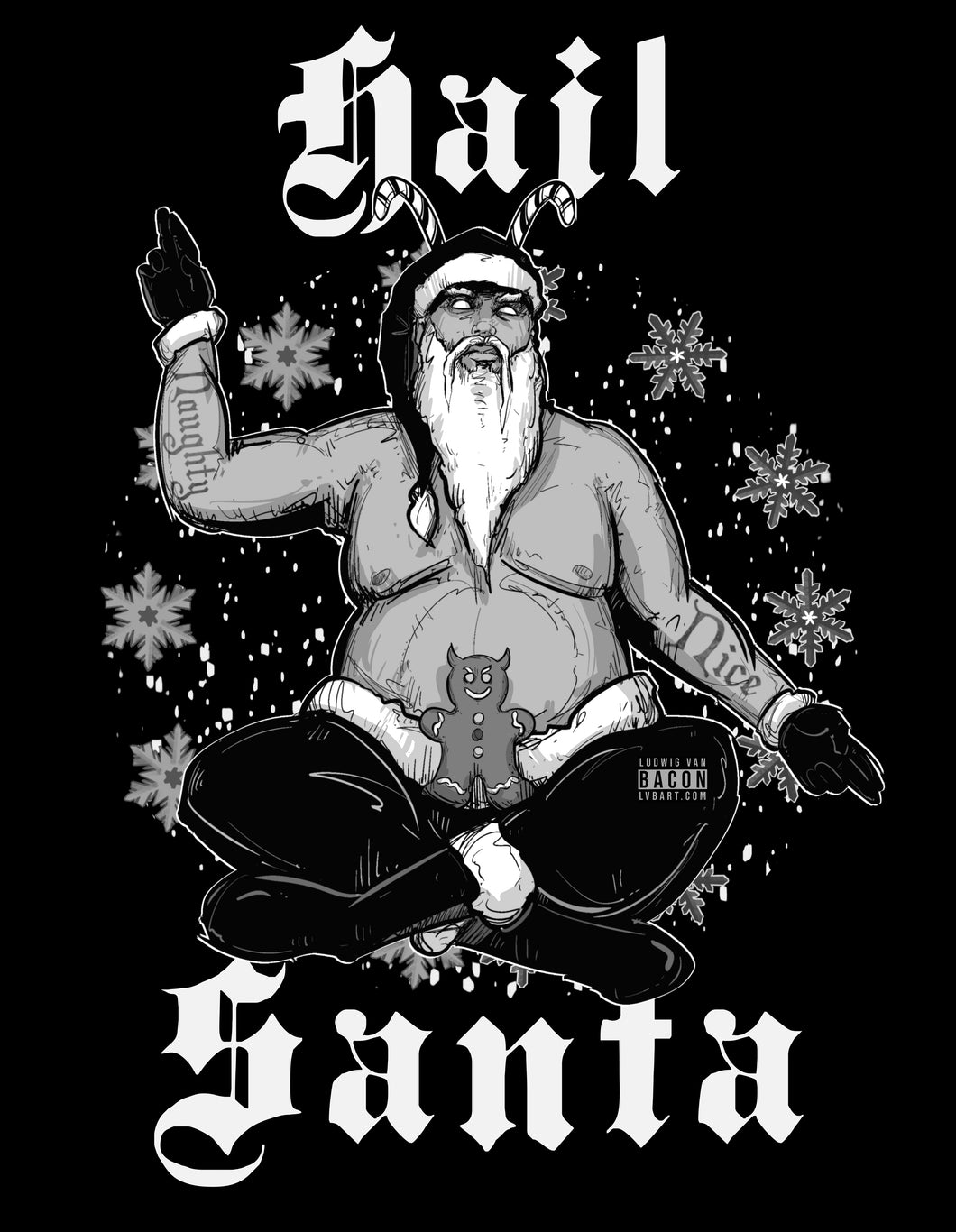 Hail Santa II Fine Art Print