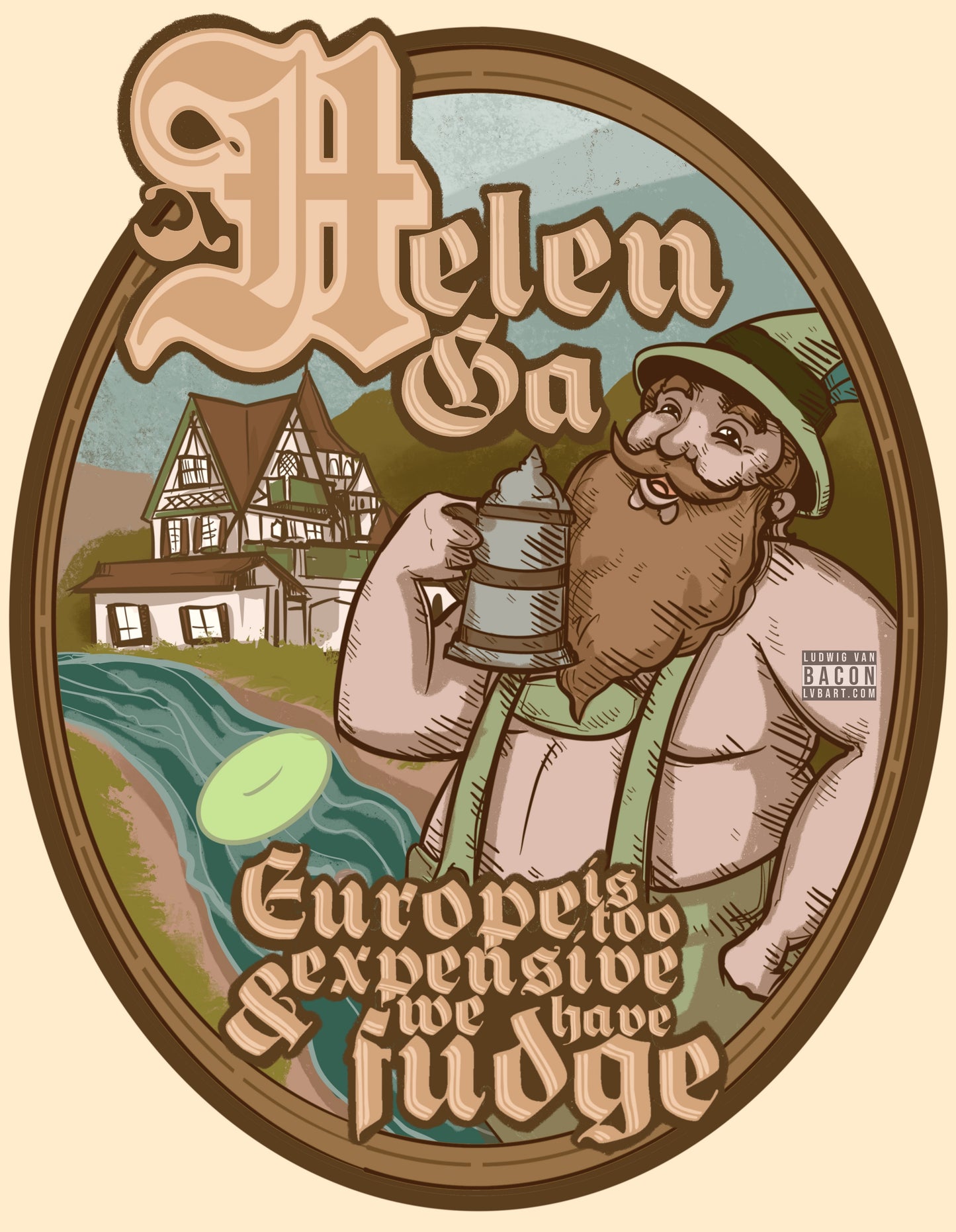 Helen GA Fine Art Print