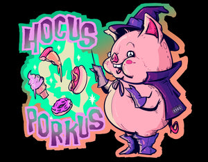 Hocus Porkus Fine Art Print