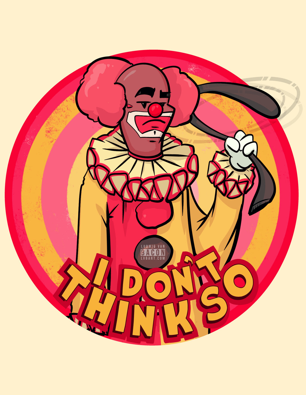 I Don't Think So Fine Art Print